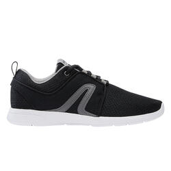 Scarpe camminata urbana donna SOFT 140 MESH nere