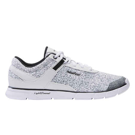 Tenis para Caminar por la Ciudad para Mujer Soft 540 - Blanco Moteado