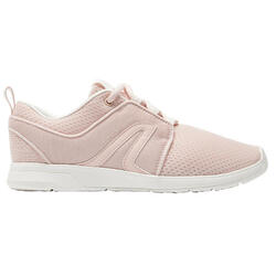 Chaussures marche urbaine femme Soft 140 Mesh rose
