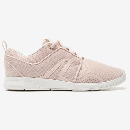 Chaussures marche urbaine femme Soft 140 Mesh rose