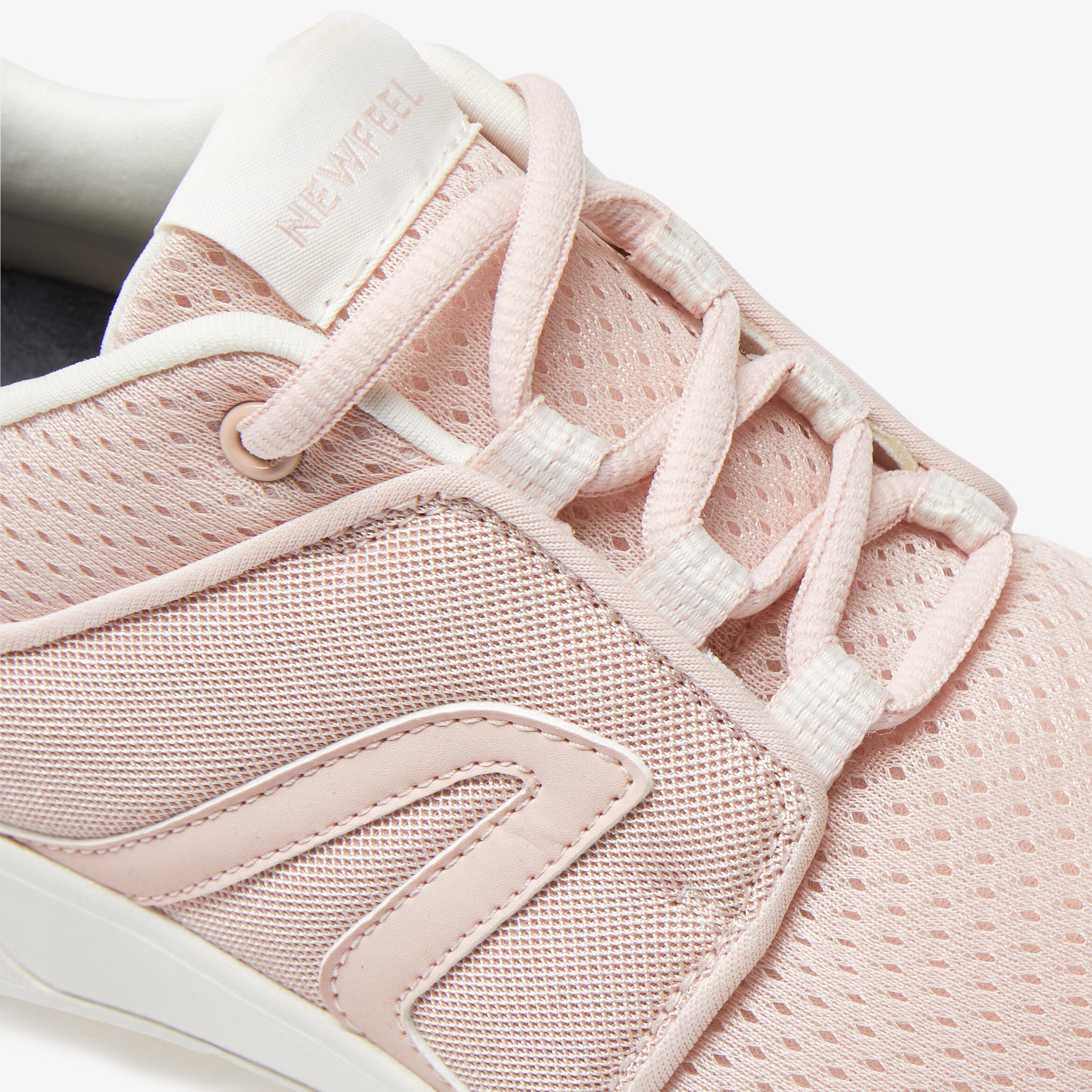 pink walking sneakers