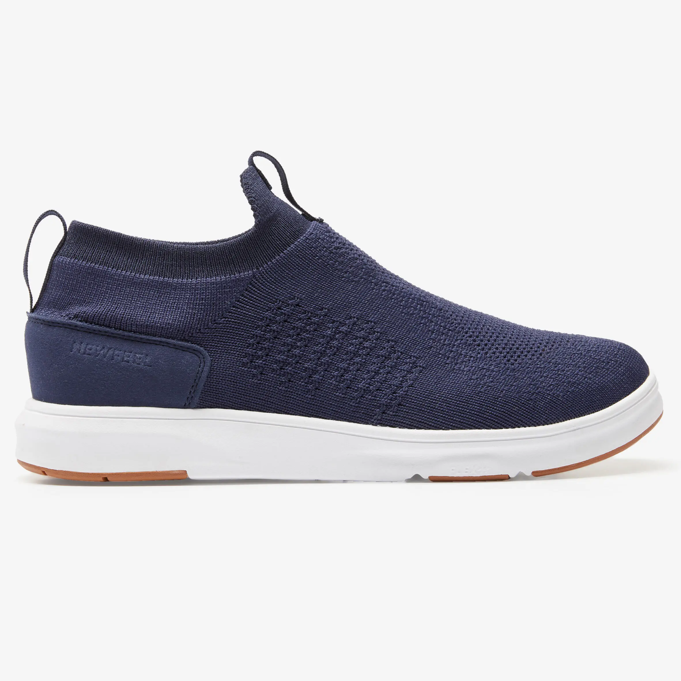 navy walking shoes