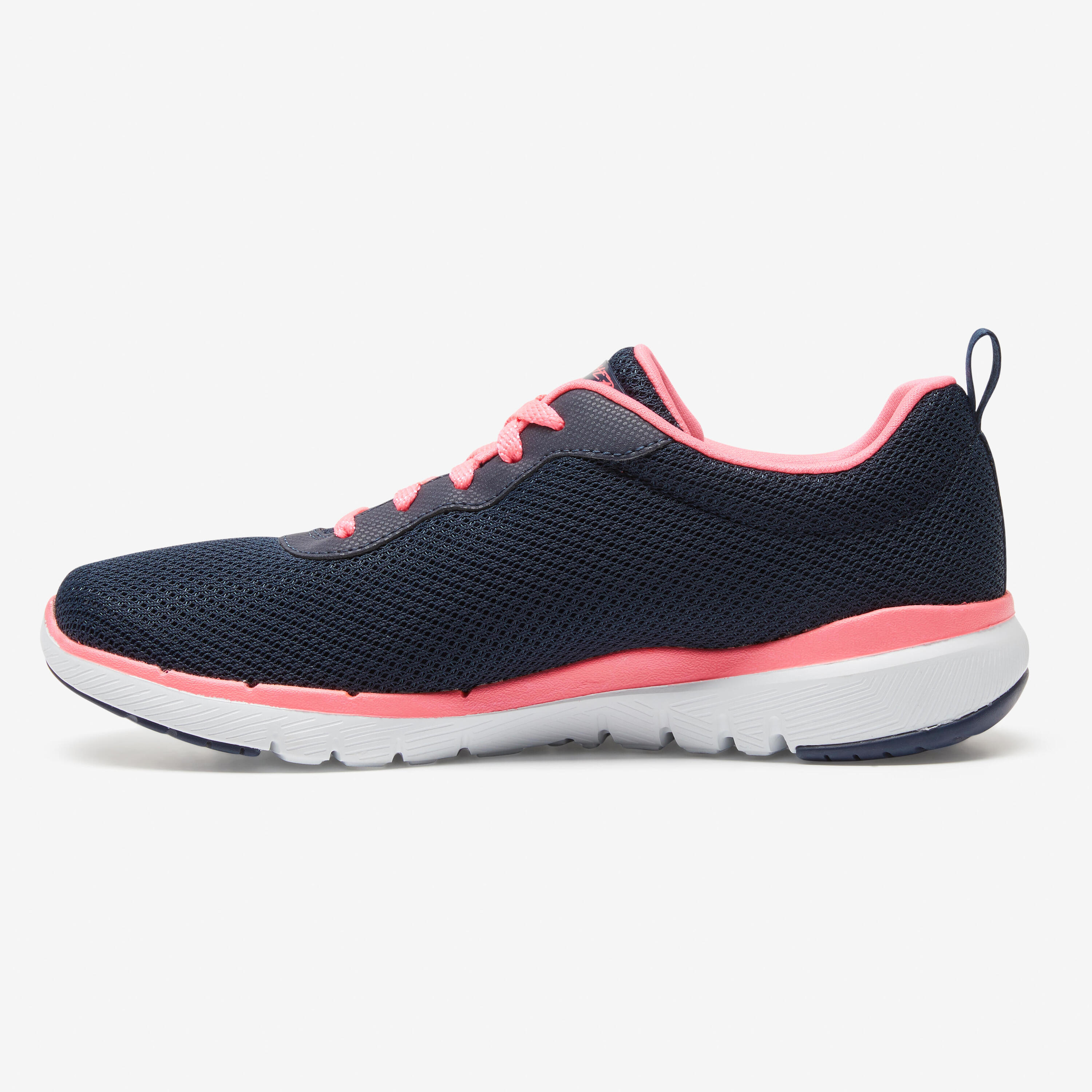 Flex Appeal Women's Fitness Walking Shoes - Blue/Pink 5/7