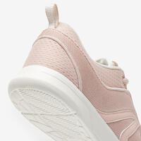 Chaussures marche urbaine femme Soft 140 Mesh rose