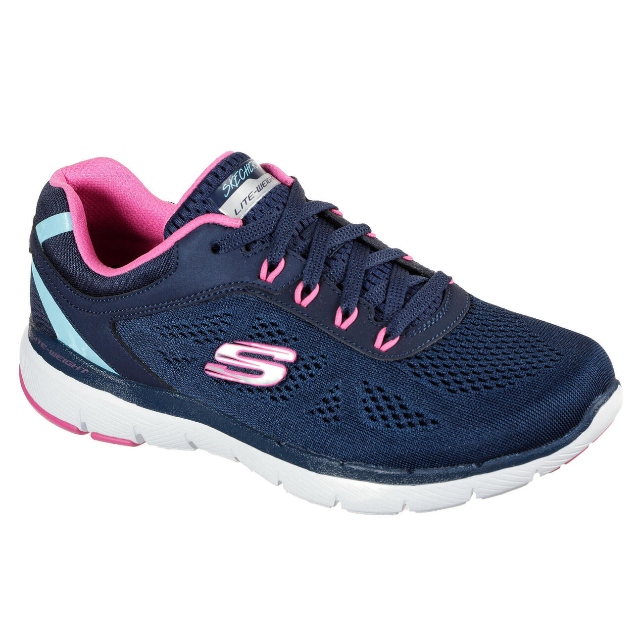 Skechers Femme Zapatillas Skechers Flex Appeal Mujer de Caminar Azul SKECHERS | Decathlon