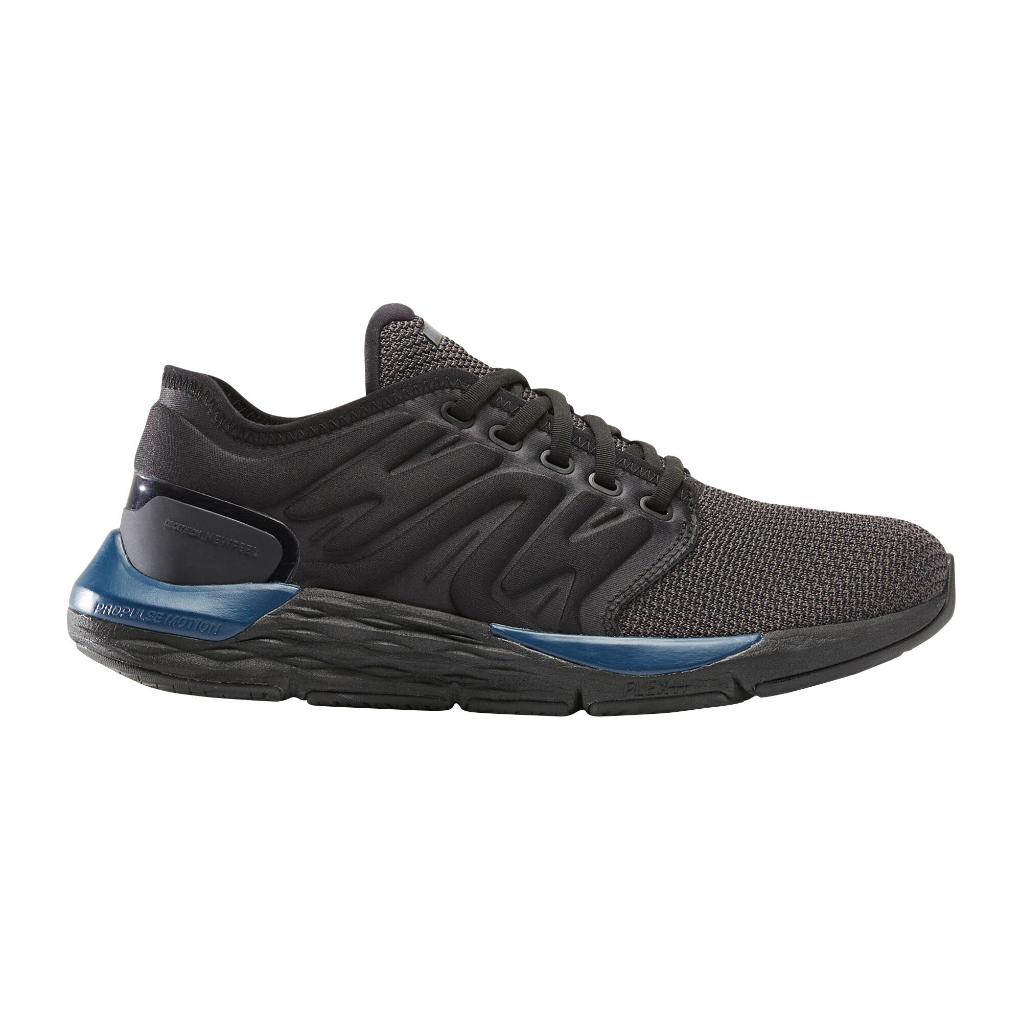 Fitness Walking Shoes Sportwalk Comfort - black/blue 1/7