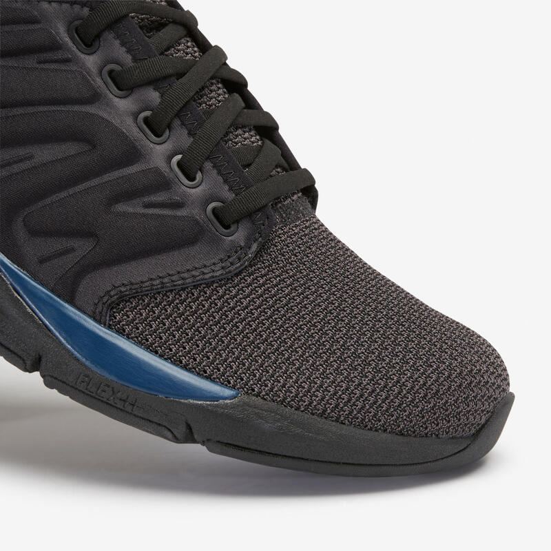 Férfi sportgyalogló cipő Sportwalk Confort, fekete, kék