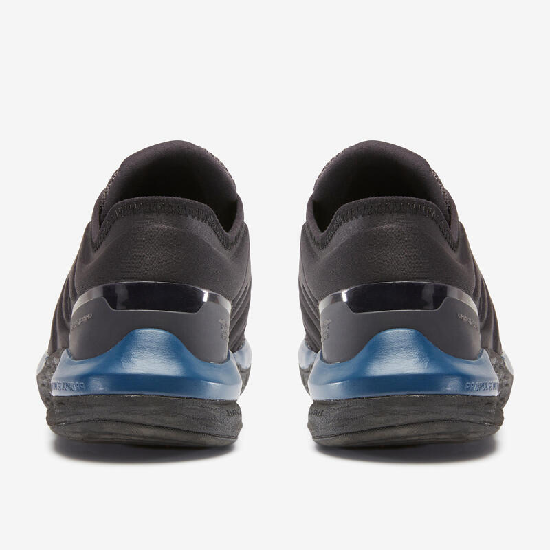 Zapatillas Caminar Sportwalk Confort Negro/Azul