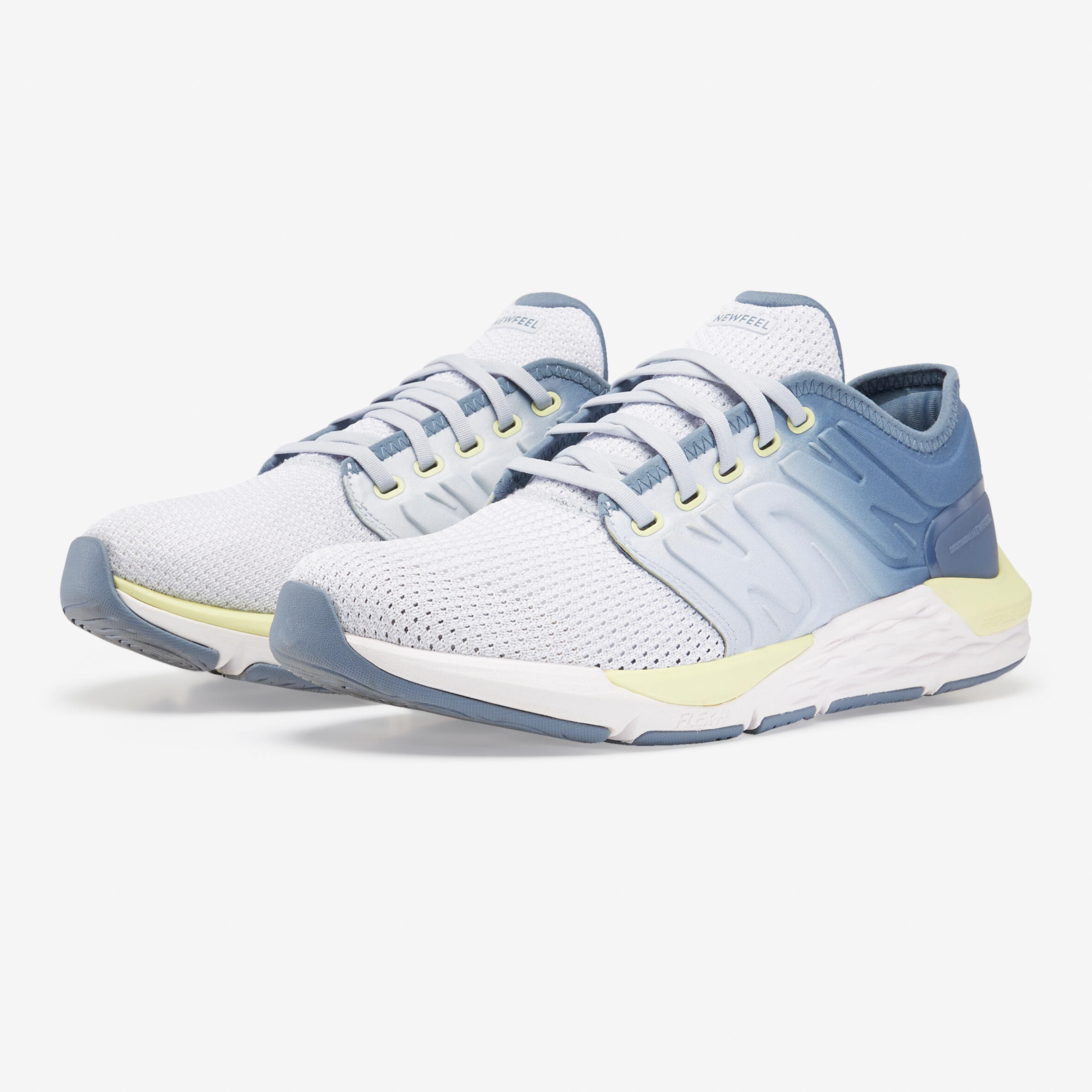Fitness Walking Shoes Sportwalk Comfort - blue/grey 5/7