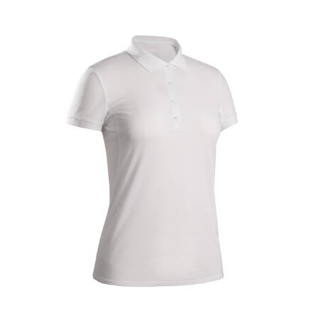 Kaus Polo Golf Wanita Breathable - Putih