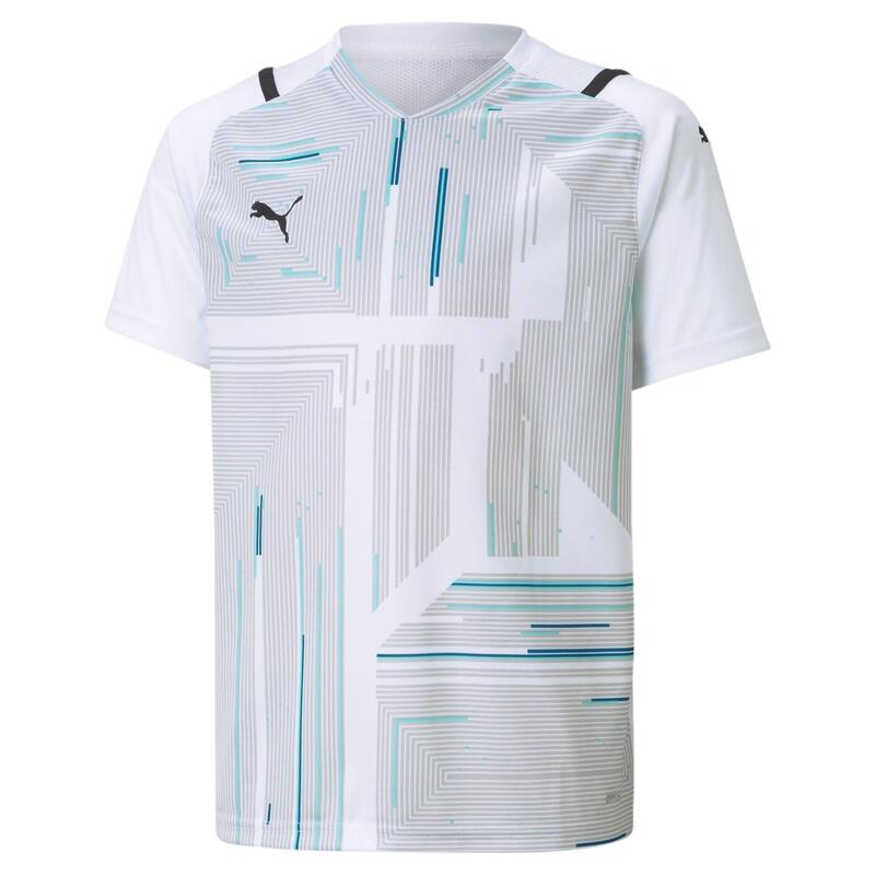 Maillot de foot Puma Team Ultimate blanc pour enfant