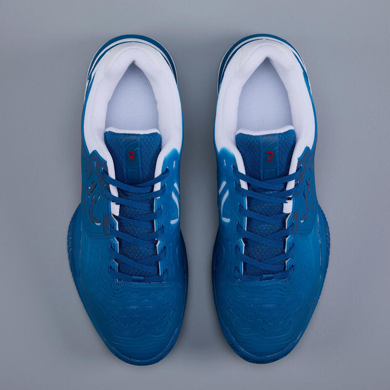 Zapatillas de Tenis Artengo TS560 Hombre Azul Multi Court