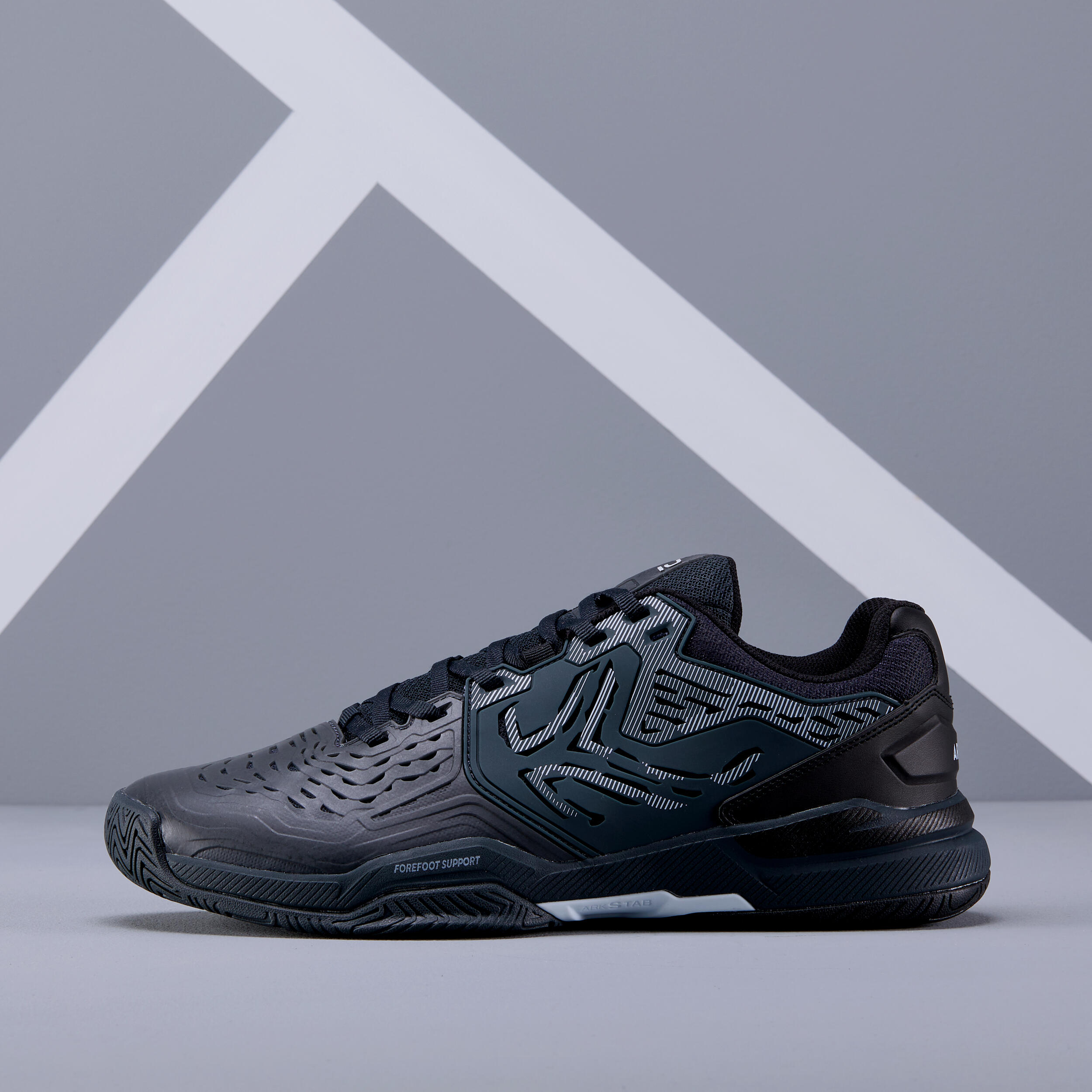 Chaussures De Tennis Homme - Pointure 41 - Noir - Occasion Bon état - Baskets Sportives