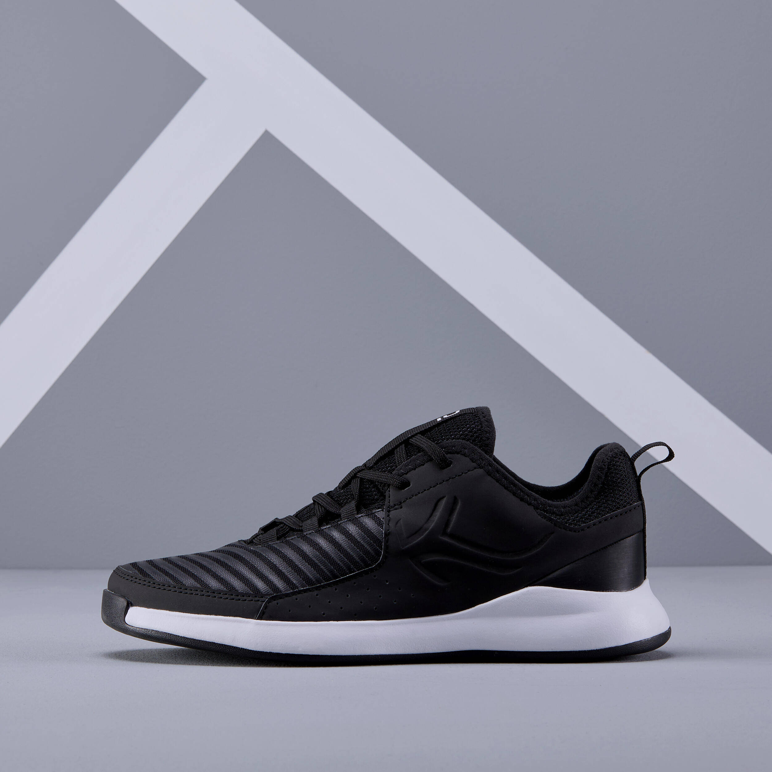 Women Tennis Multi-Court Shoes - TS130 Black -  5