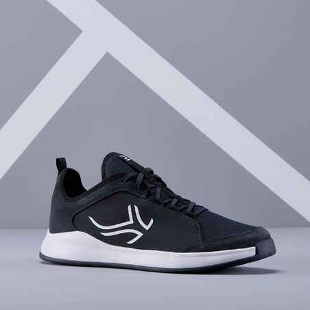 CALZADO DE TENIS HOMBRE TS130 GRIS OSCURO MULTI COURT