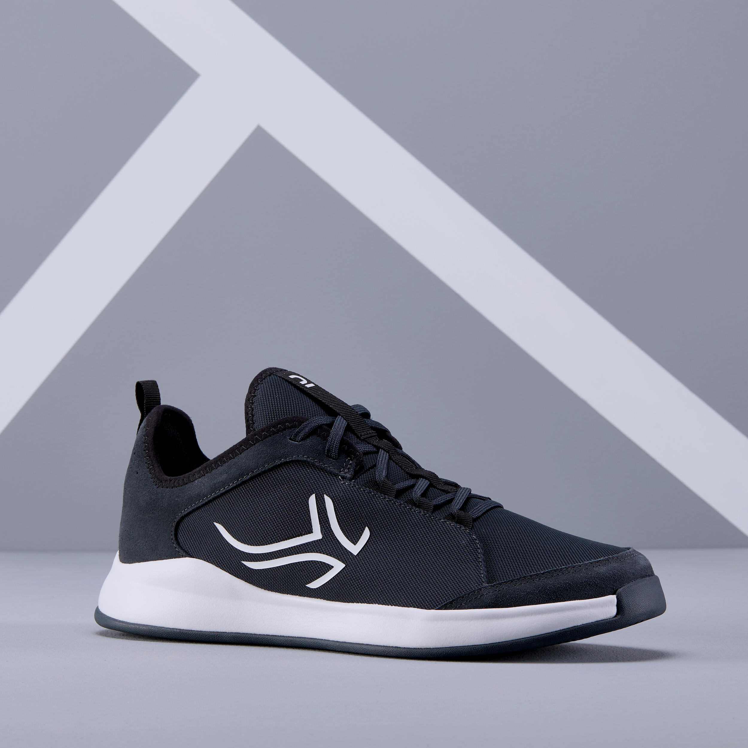 ARTENGO Men's Multicourt Tennis Shoes TS130 - Dark Grey