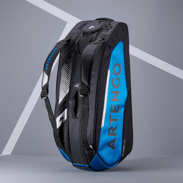 Insulated 9-Racket Tennis Bag L Pro - Blue Spin