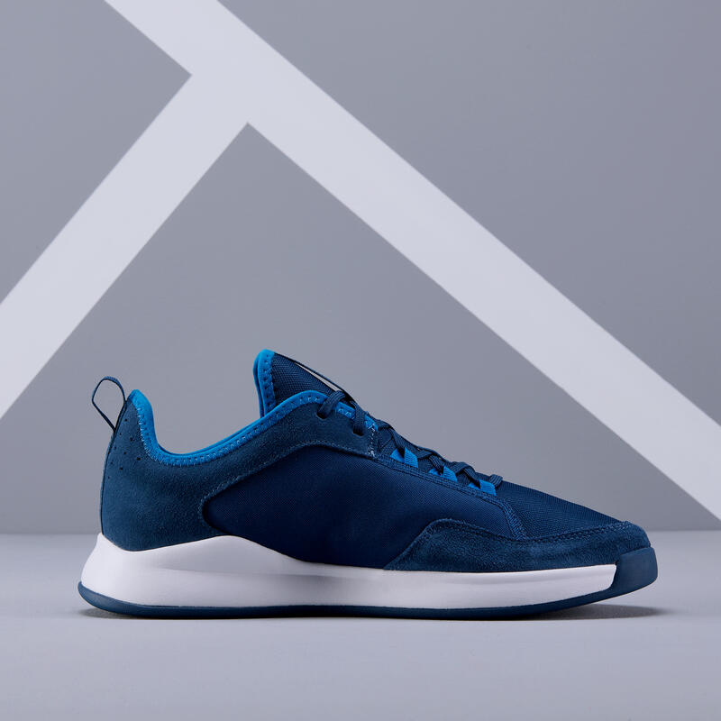 CHAUSSURES DE TENNIS HOMME TS130 BLEUES MULTI COURT