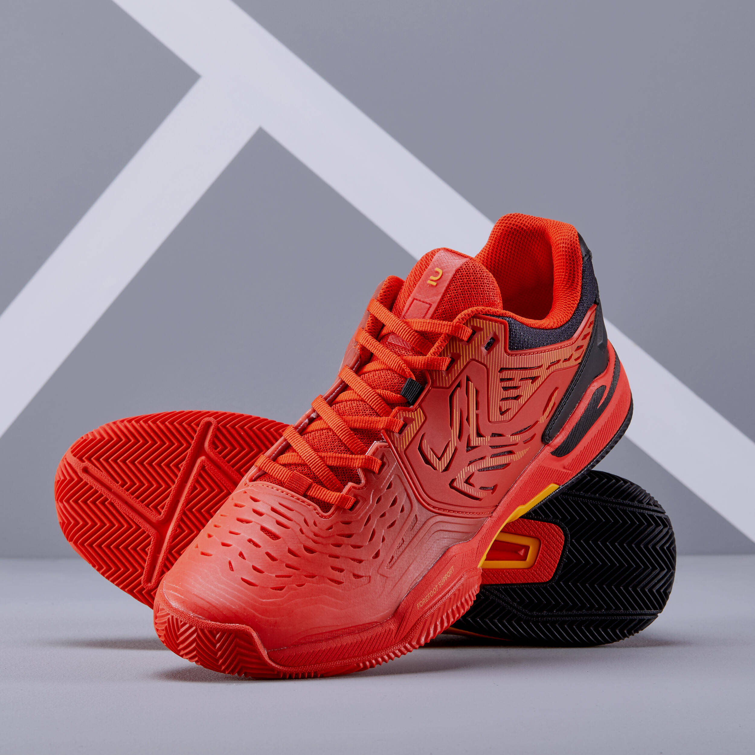 TS560 Clay Orange Men Tennis Shoes