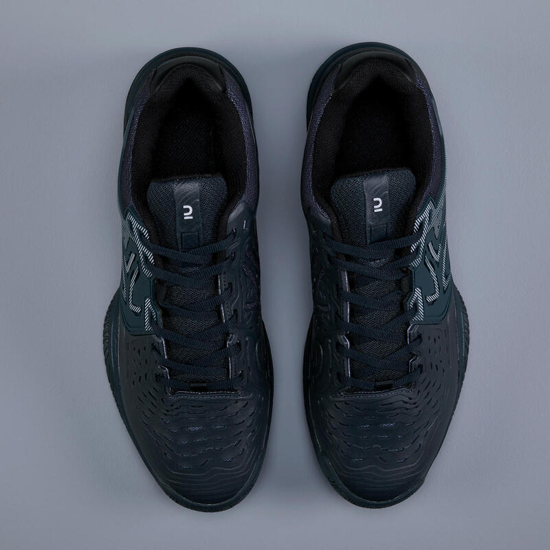 Pánské tenisové boty na každý povrch TS560 šedé
