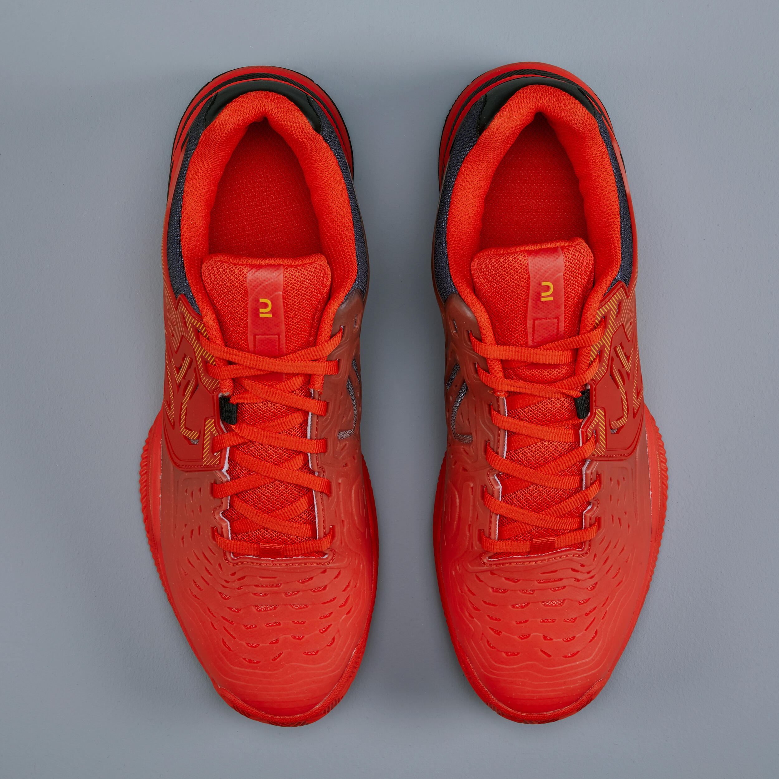 Men's Clay Court Tennis Shoes TS560 - Orange 4/4