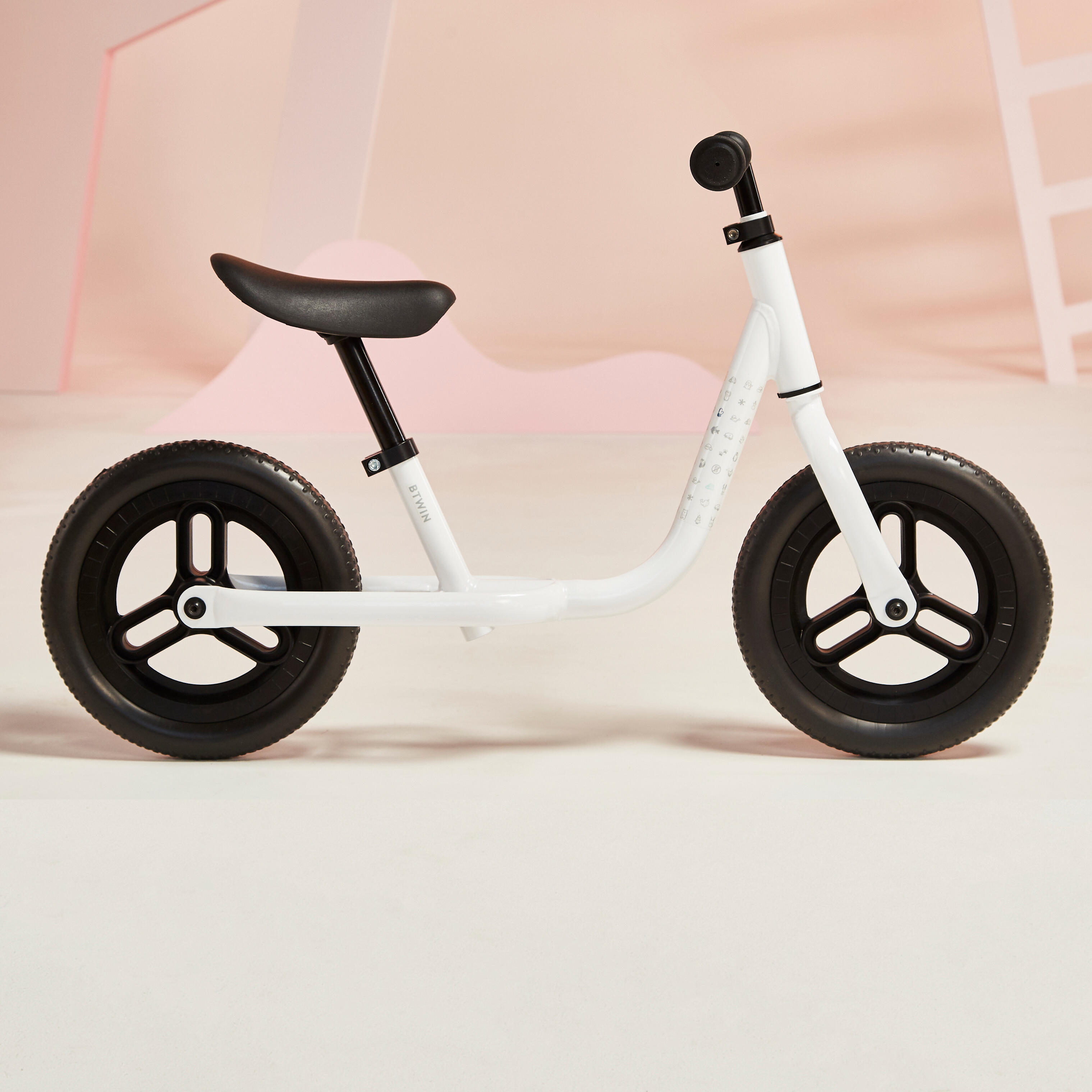 Kids' Balance Bike 10 in, Runride 100 Age 2-5 - BTWIN