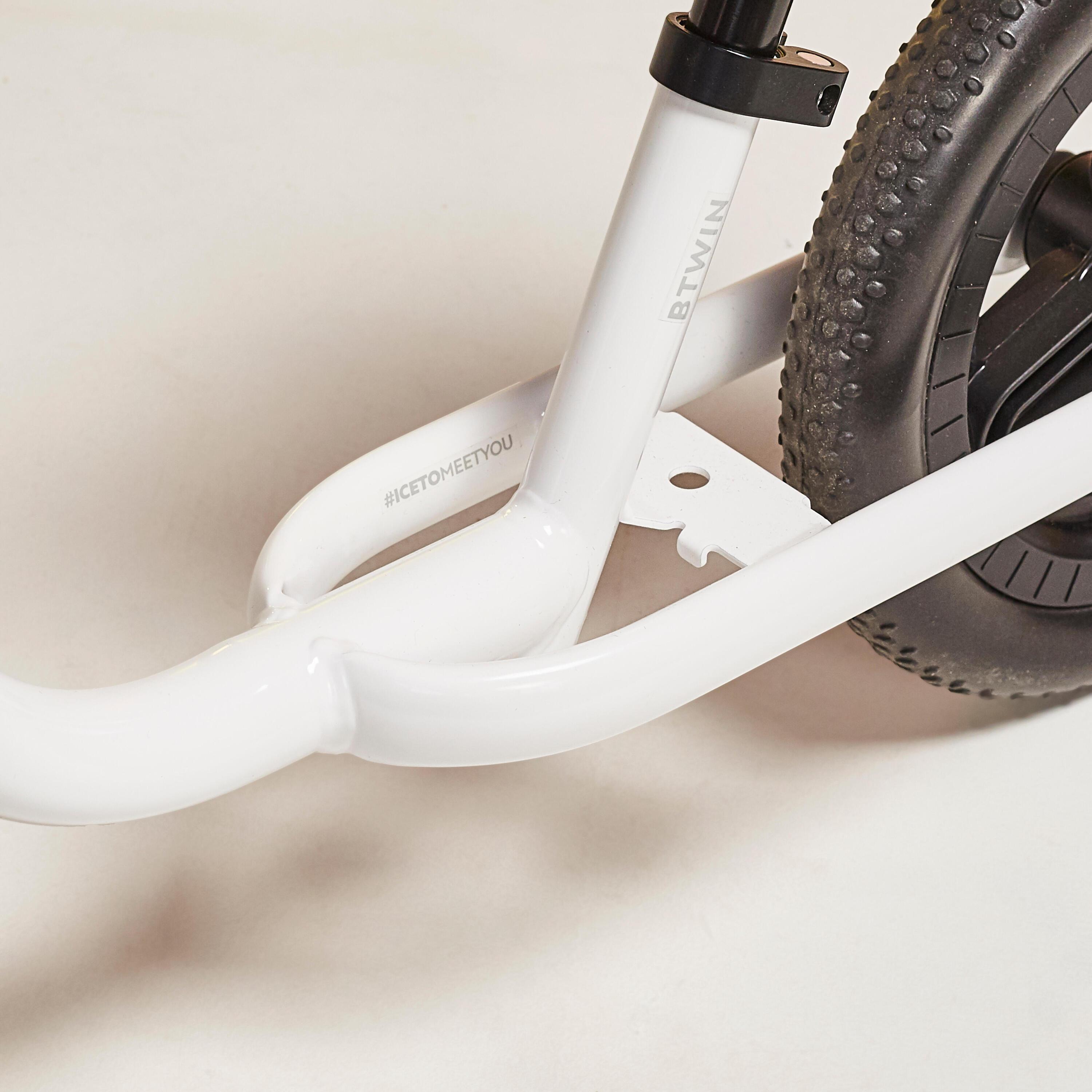 Balance Bike Runride 100 - White 3/12