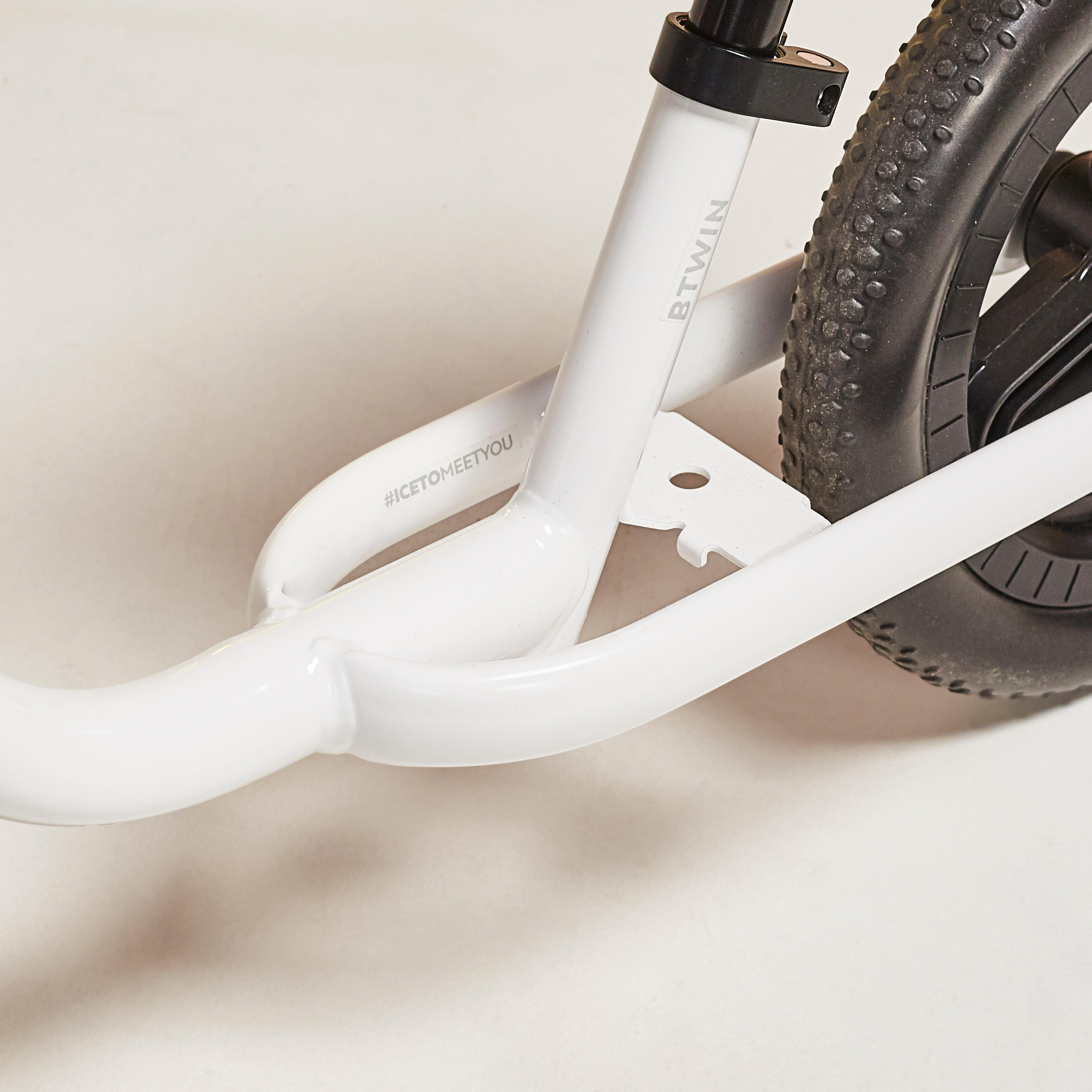 Balance Bike Runride 100 - White BTWIN 