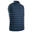 Men's golf sleeveless down jacket MW500 - blue grey