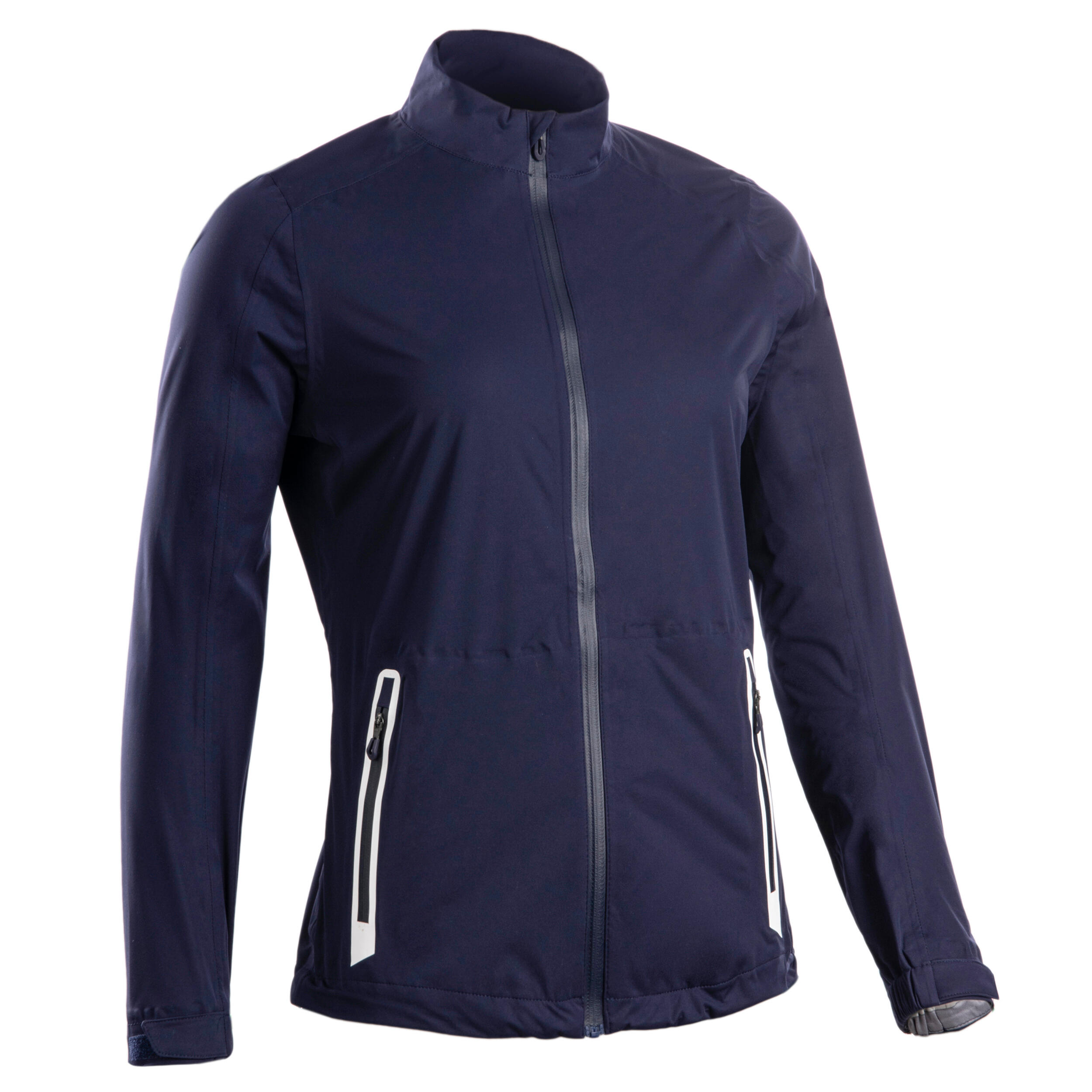 CHAMARRA PARA LLUVIA IMPERMEABLE PARA MUJER AZUL MARINO - Decathlon
