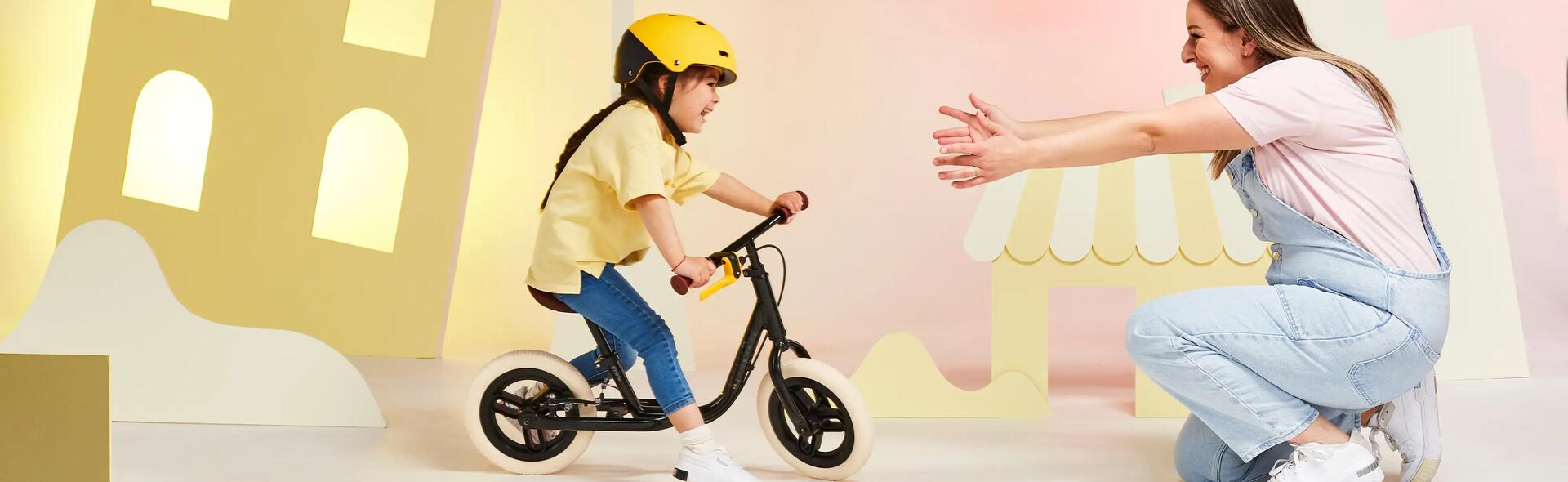 så lär du ditt barn åka springcykel