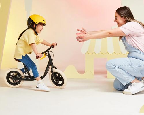 så lär du ditt barn åka springcykel