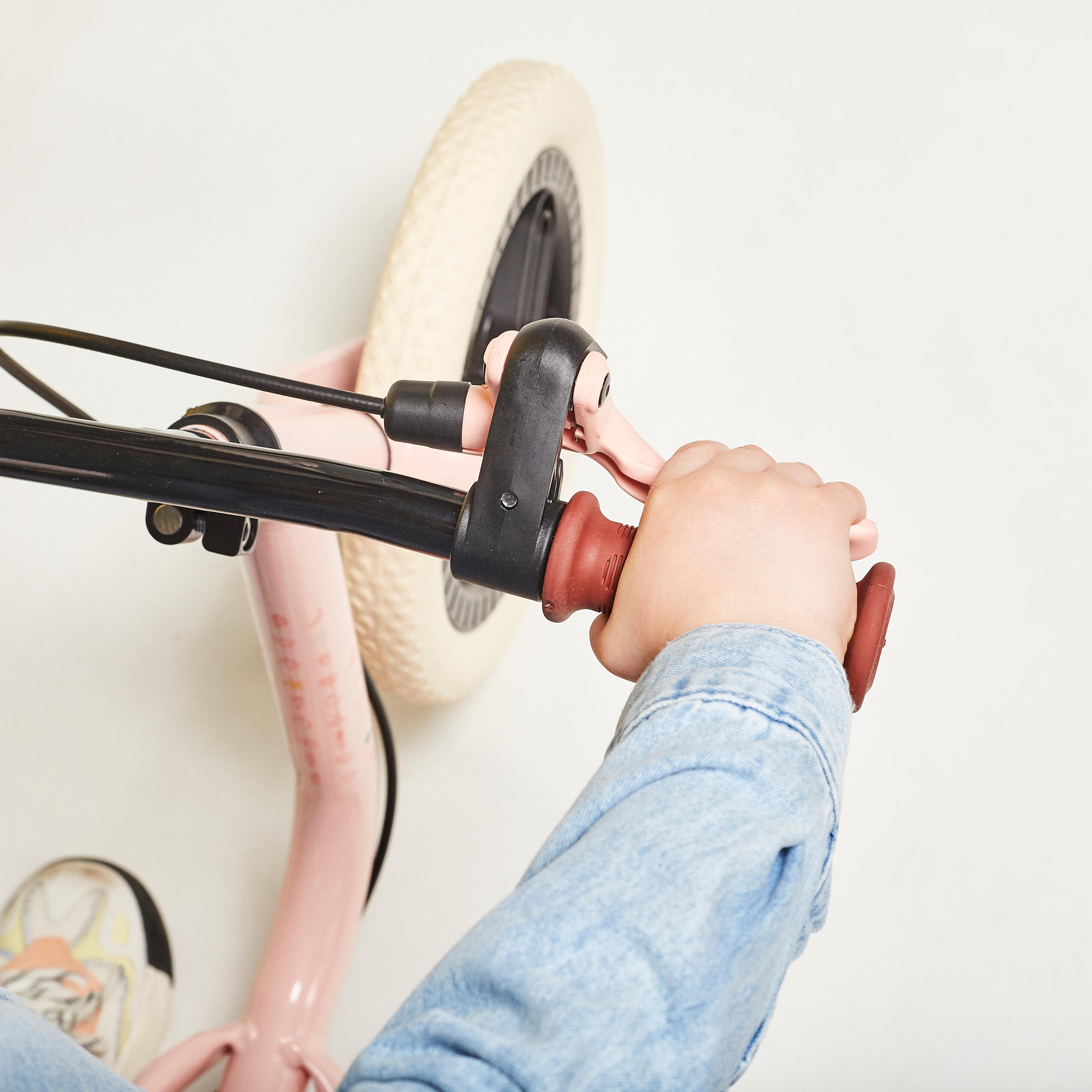 Kids' 10" Balance Bike Runride 500 - Pink/Beige 3/11