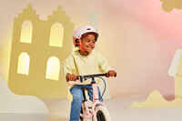 Kids' 10" Balance Bike Runride 500 - Pink/Beige