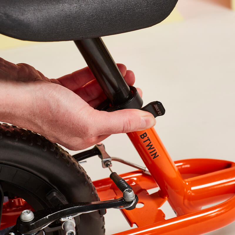 Dětské 10" odrážedlo Runride 500 oranžovo-černé