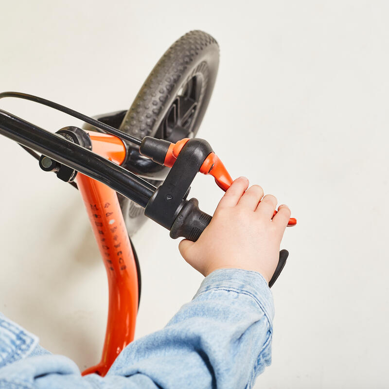 Dětské 10" odrážedlo Runride 500 oranžovo-černé