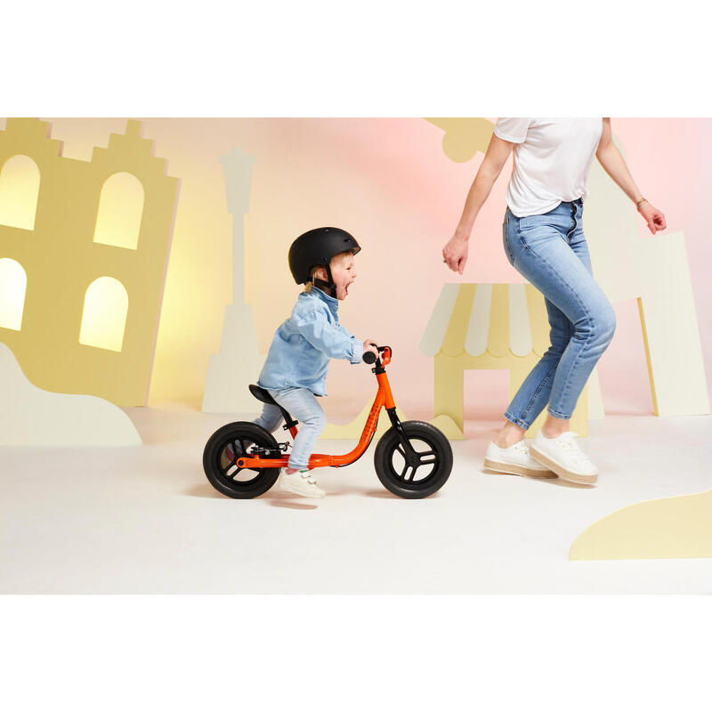 Dětské 10" odrážedlo Runride 500 oranžovo-černé