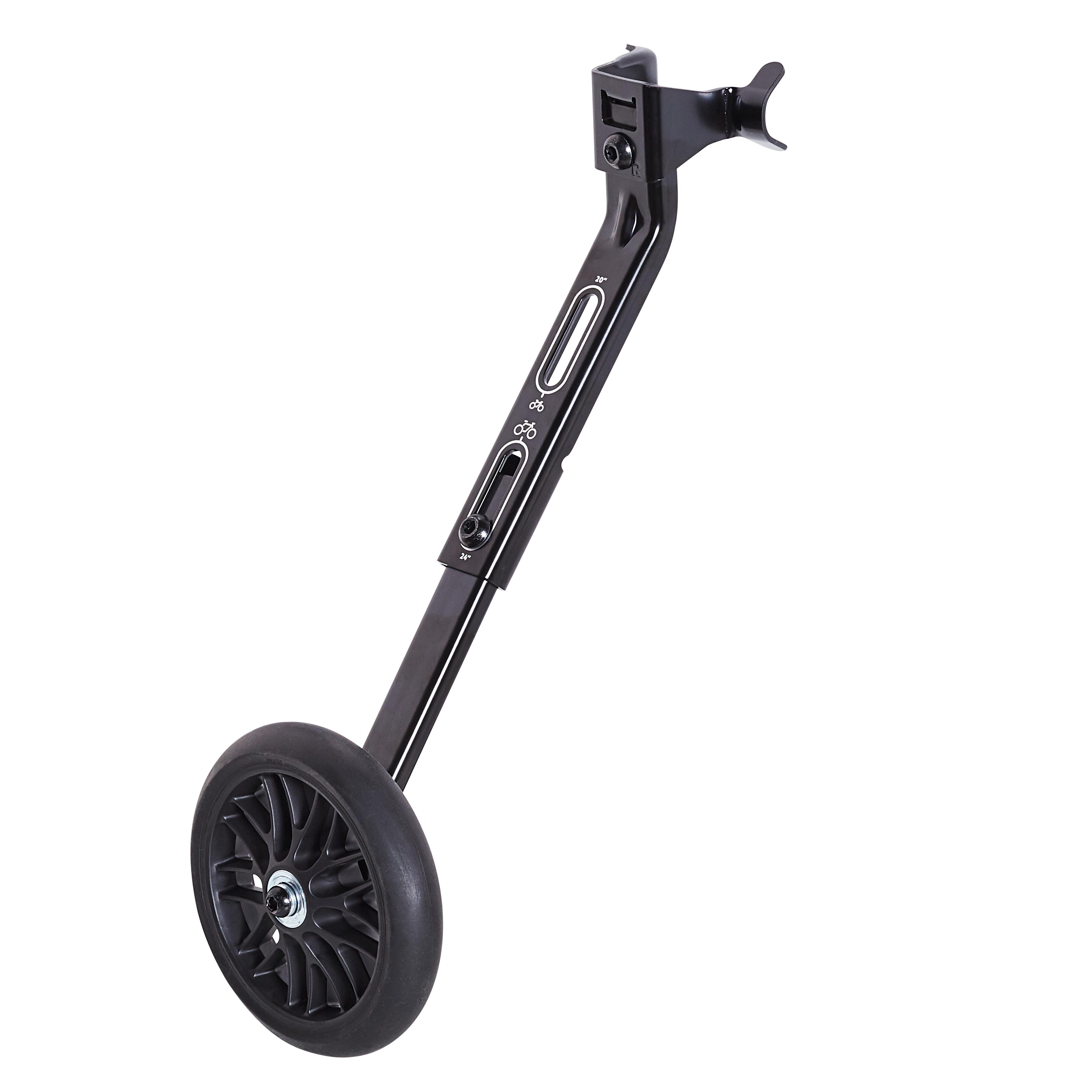 Kids Bike Training Wheels 20 24 Inch With Derailleur v2 Black