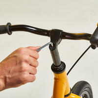 Žuti dečji bicikl bez pedala RUNRIDE 900 (12 inča)