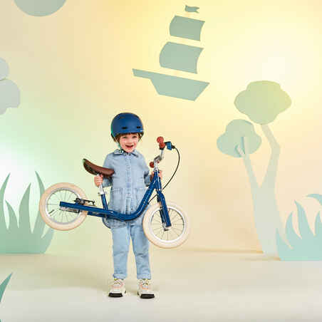 12 inch kids balance bike runride 900 - blue