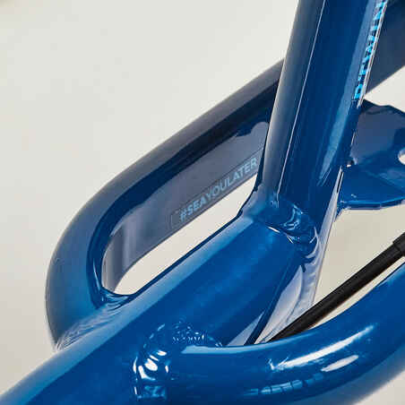 Vaikiškas balansinis dviratis „Runride 900“, 12 col. ratai, mėlynas