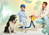 12 inch kids balance bike runride 900 - blue