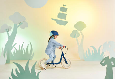 Plavi bicikl bez pedala RUNRIDE za decu (12 inča)