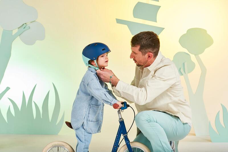 Kask rowerowy dla dzieci Btwin Orzeszek 520 XS