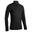 POLO GOLF MANCHES LONGUES HOMME - MW500 NOIR