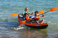 Kayak inflable de travesía 3 puestos itiwit