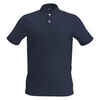 Men's golf cotton short-sleeved polo shirt - MW500 Blue