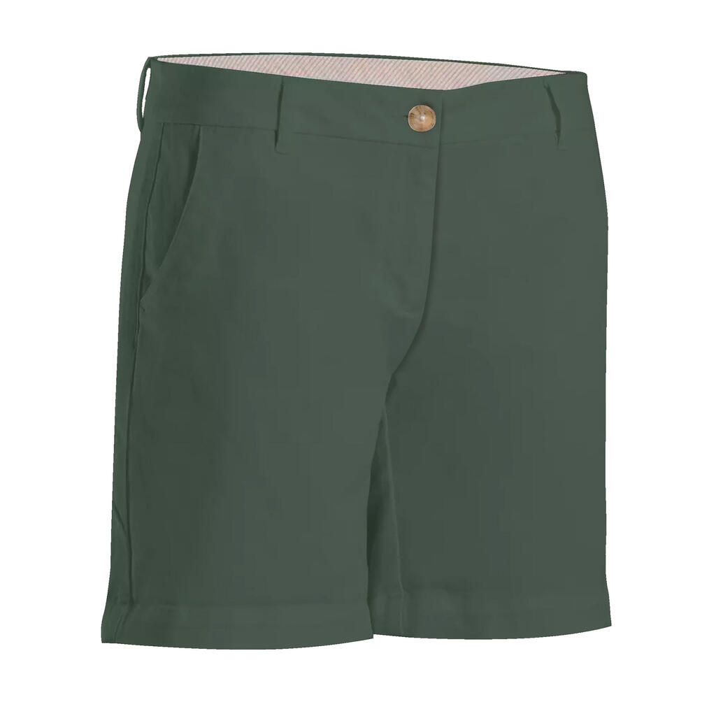 W cotton golf chino shorts, MW500 brown