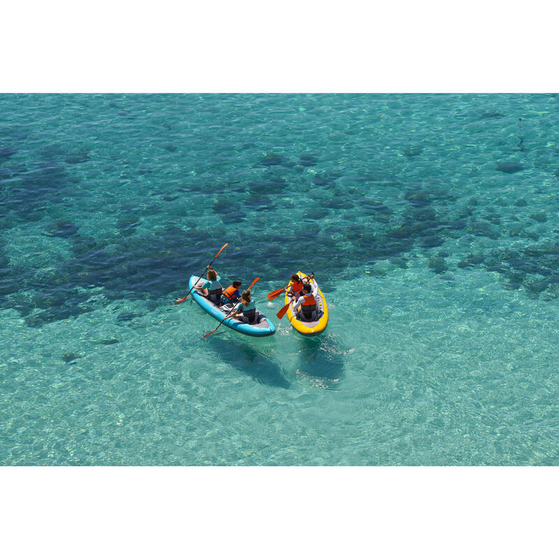 Canoa Kayak insuflável 2 lugares de passeio Fundo Alta Pressão - X100+