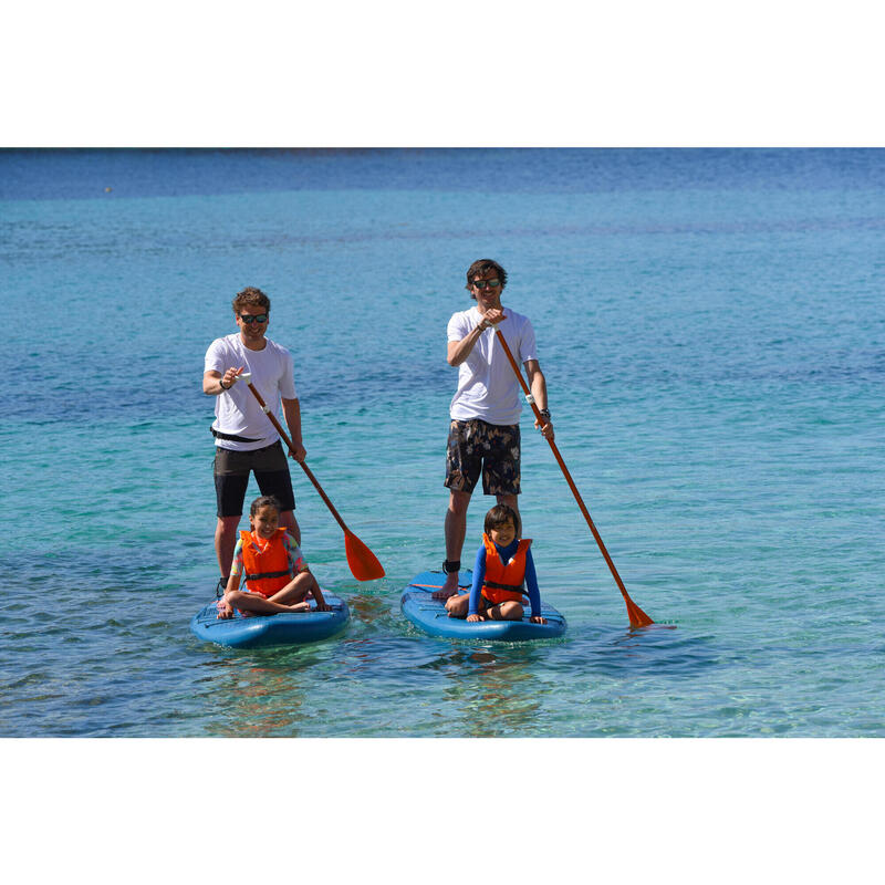 PACK (PLANCHE, POMPE ET PAGAIE) STAND UP PADDLE GONFLABLE DE RANDONNEE DEBUTANT